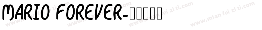MARIO FOREVER字体转换
